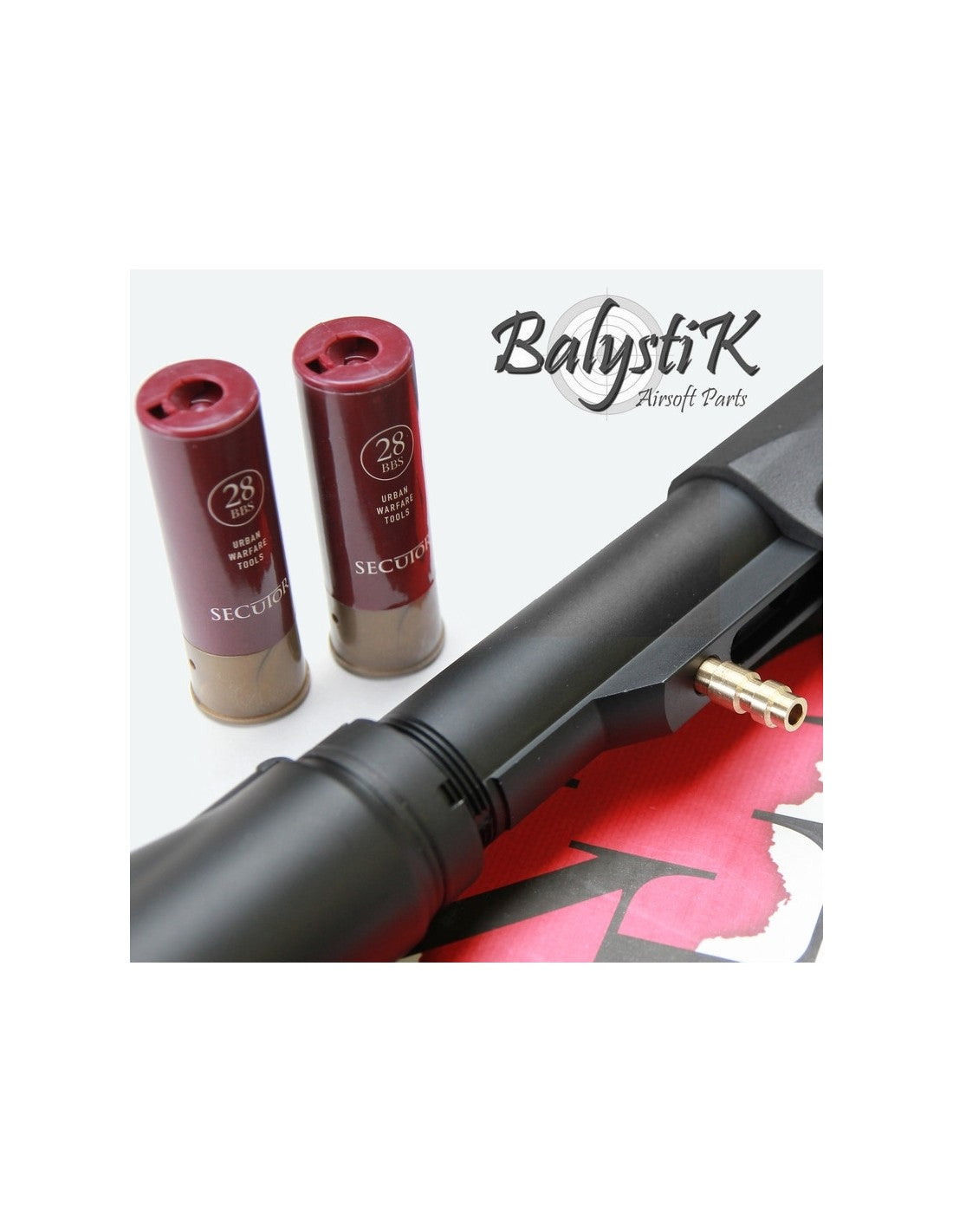 Balystik HPA male connector for SECUTOR / Golden Eagle shotgun (US)