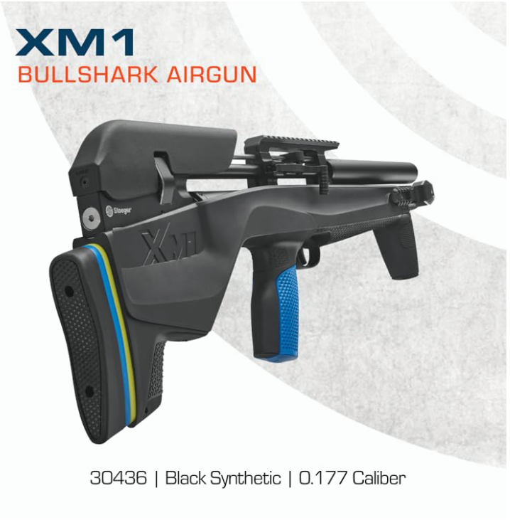 Stoeger - XM1 Bullshark Combo PCP Luftgevær 4,5mm (Cal.177) 2