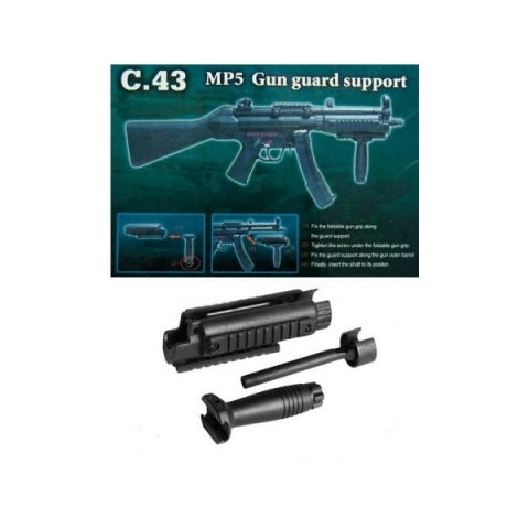 RIS til MP5  med komplet greb, yderløb og vetikal greb 1