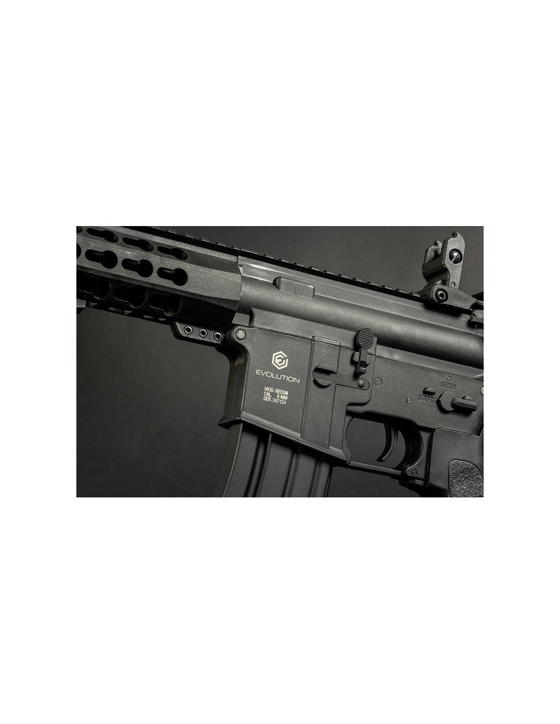 Evolution - Recon 10” Silent Ops Carbontech, Sort, SportLine