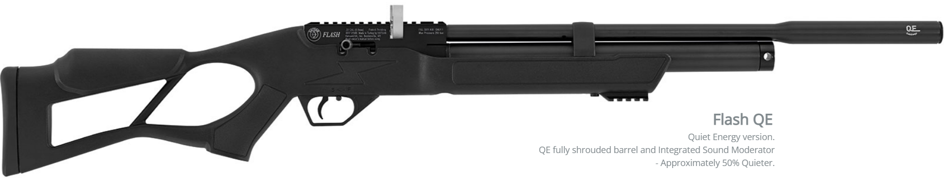 Hatsan Flash QE PCP Luftgevær 4,5mm (Cal.177) 1