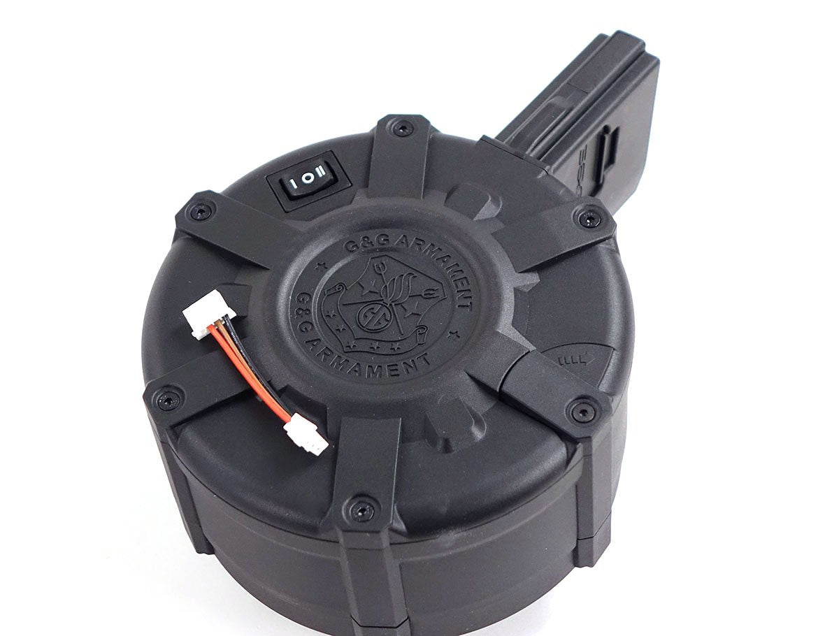 M4/M15/16, 2300 skuds. ELECTRIC drum magasin, Sort. 2