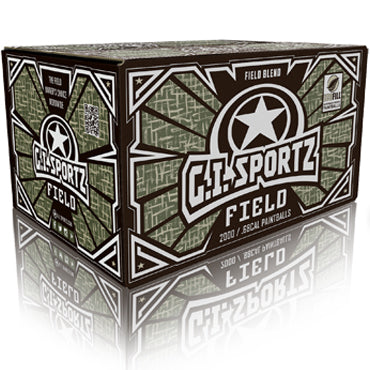 Paintballkugler CAL 68" 500 Stk. Field kugle. Blå kugle (Orange fyld) 1