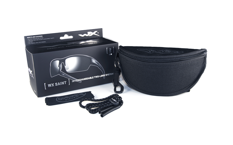 Wiley X - WX SAINT, Glas Grå/Klar. / Stel Mat Sort 7