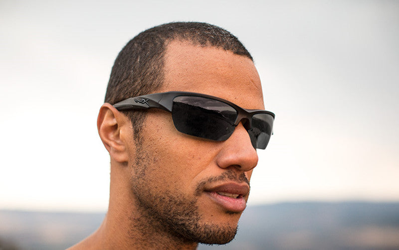 Wiley X - WX VALOR 2.5, Glas Grå/Klar/Lys Orange. / Stel Mat Sort 8