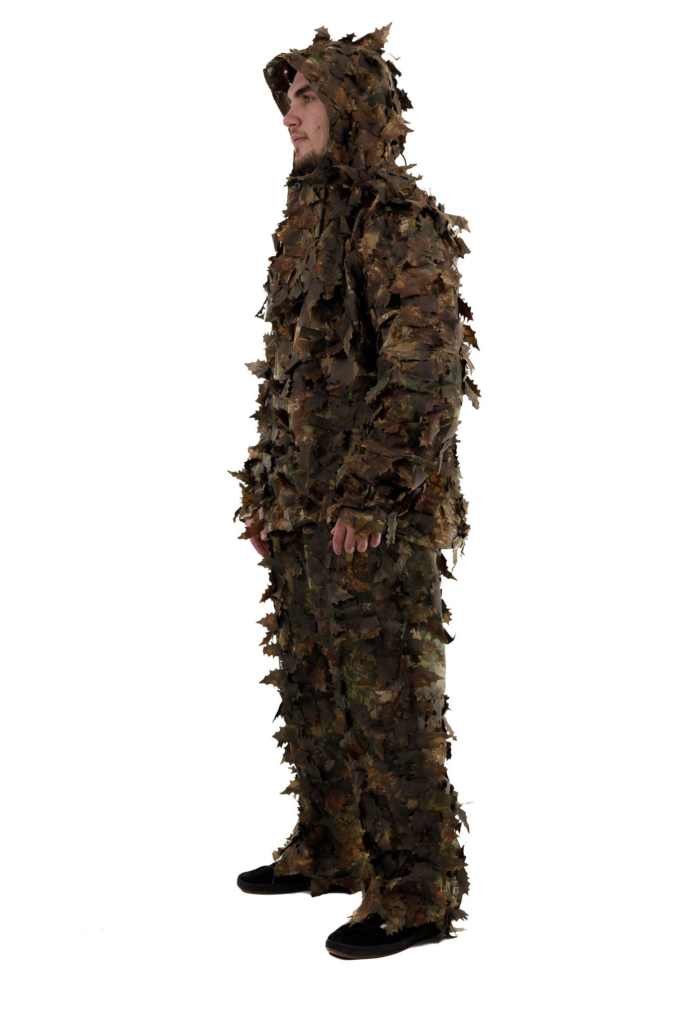 Dark Brown Leaf Suit