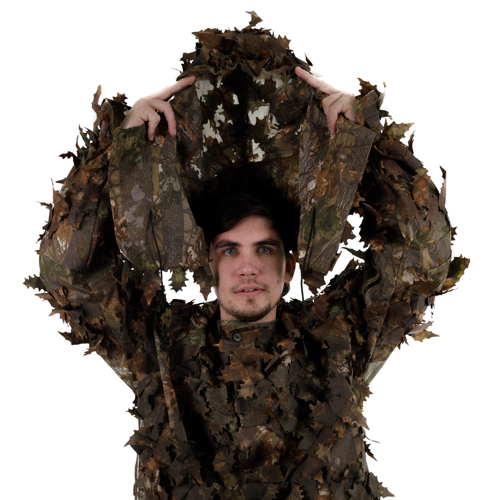 Dark Brown Leaf Suit