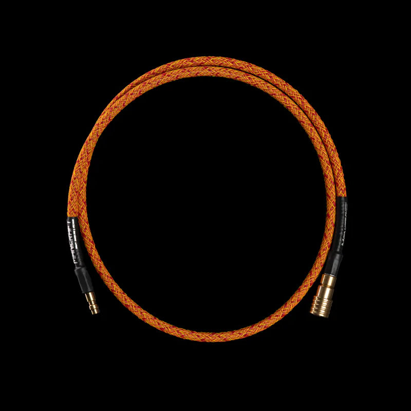 Mancraft HPA Line - Extra Armor series. HPA slange 42" Med QD Fittings. Fire mix