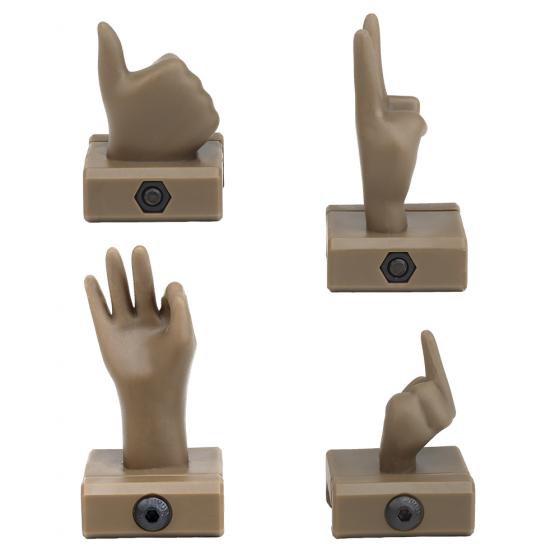 Håndsignal Sigte, Tan 2