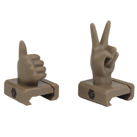 Håndsignal Sigte, Tan 4