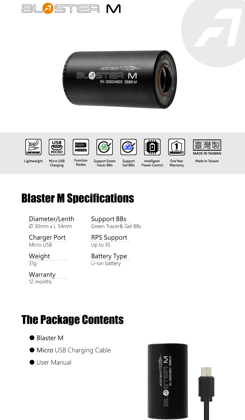 Acetech - Blaster Module 6