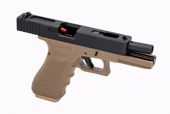 Raven - EU18, Sort/Tan GBB - Gas. 4