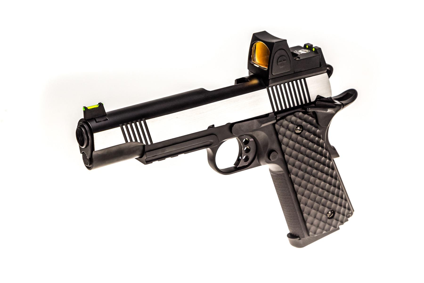 Raven - MEU Railed Sort/Sølv, GBB - Gas. 1