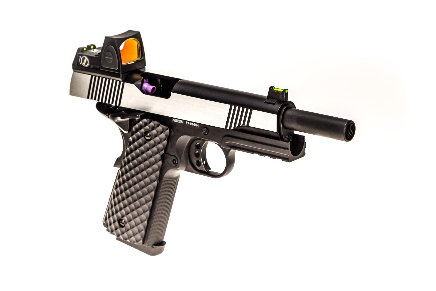 Raven - MEU Railed Sort/Sølv, GBB - Gas. 2