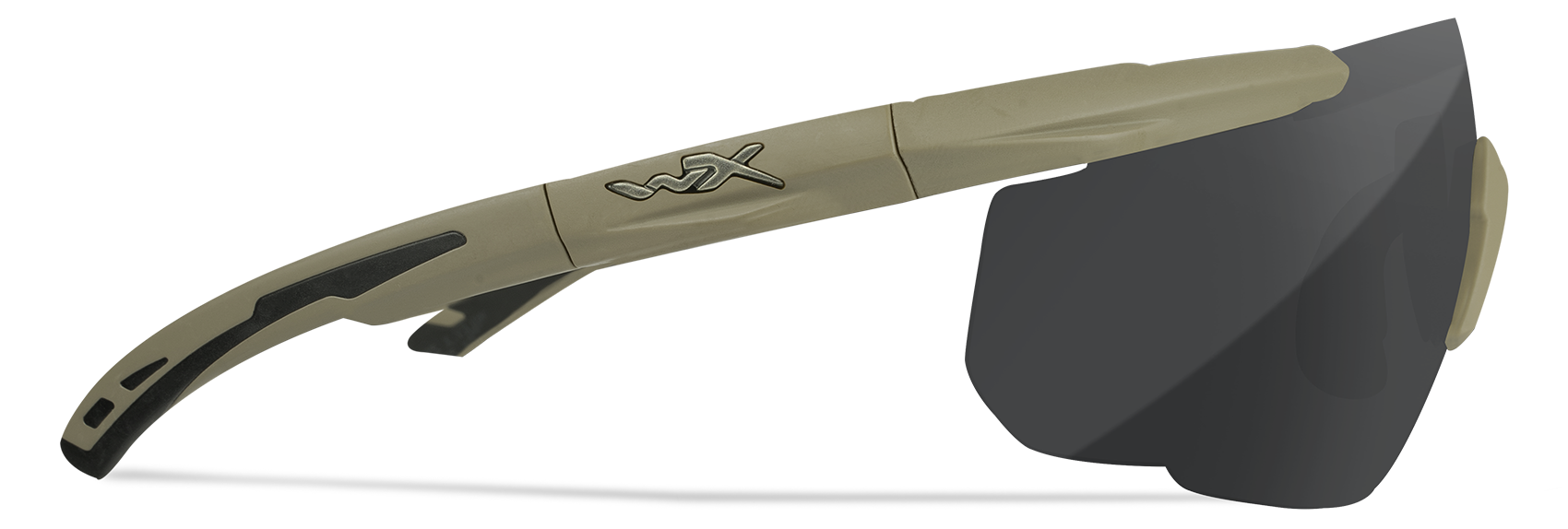 Wiley X - SABER ADVANCED, Glas Grå/Klar/Lys Orange. / Stel Oliven 4