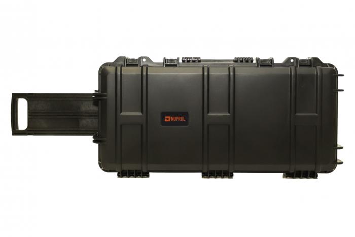 Nupol Mellem Geværkuffert, L:80 - B:39 - H:20, Sort 1