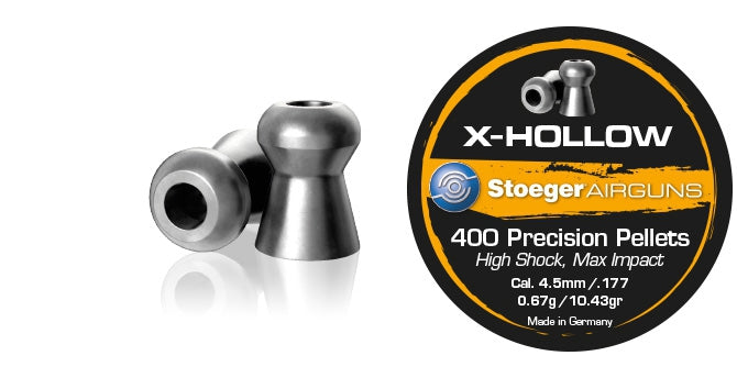 Stoeger Hagl X-Hollow 400 Stk. 4,5mm(Cal.177) 1