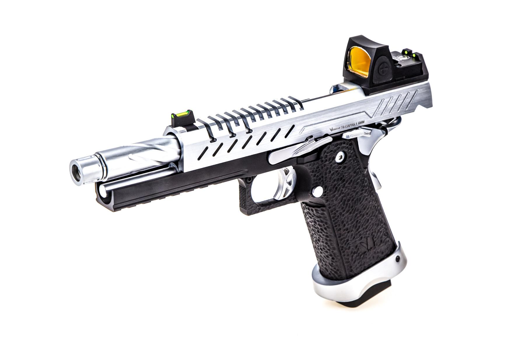 Vorsk - Hi-Capa 5.1 Sort/sølv Med Dotsigt, GBB - Gas. 2