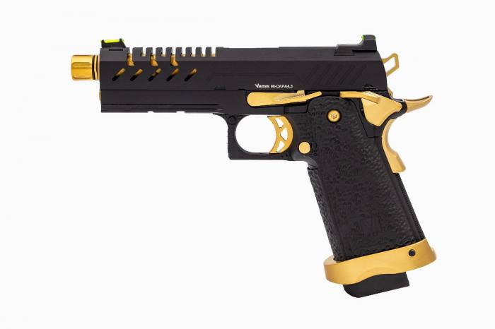 Vorsk - Hi-Capa 4.3 Sort/Guld Match, GBB - Gas. 2