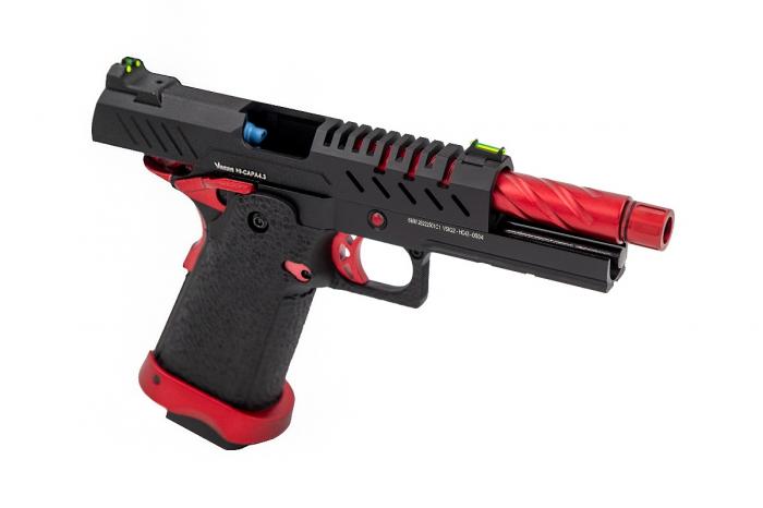 Vorsk - Hi-Capa 4.3 Sort/Rød Match, GBB - Gas. 4