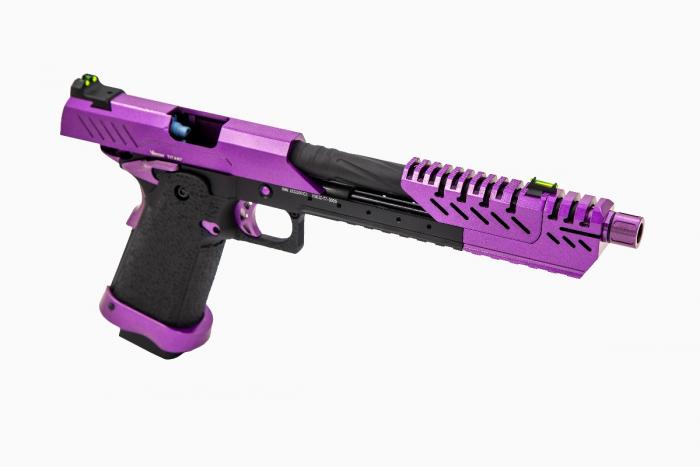 Vorsk - Hi-Capa TITAN 7 Lilla/Sort, Match, GBB - Gas. 4