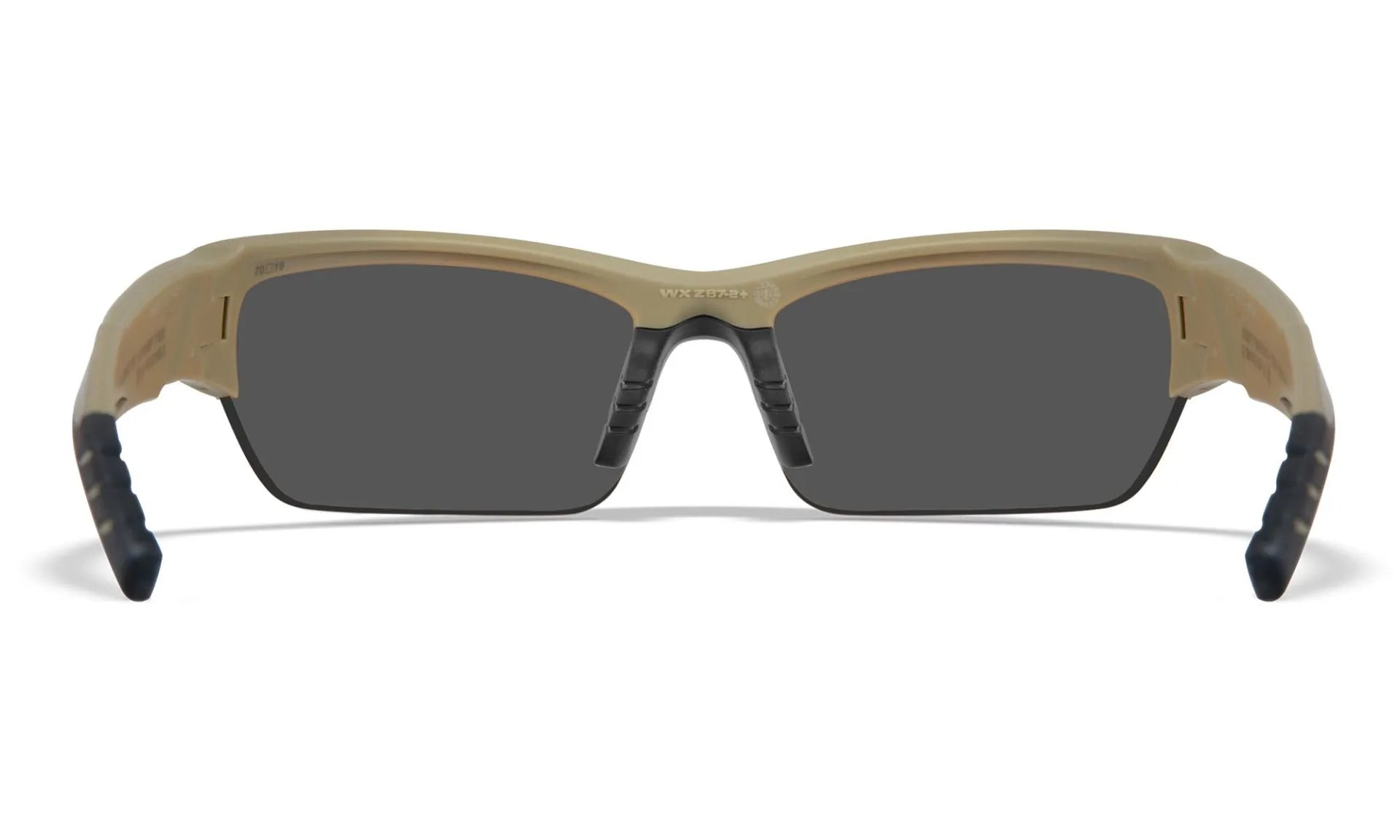 Wiley X - WX VALOR 2.5, Glas Grå/Klar/Lys Orange. / Stel Mat Sandfarve 2